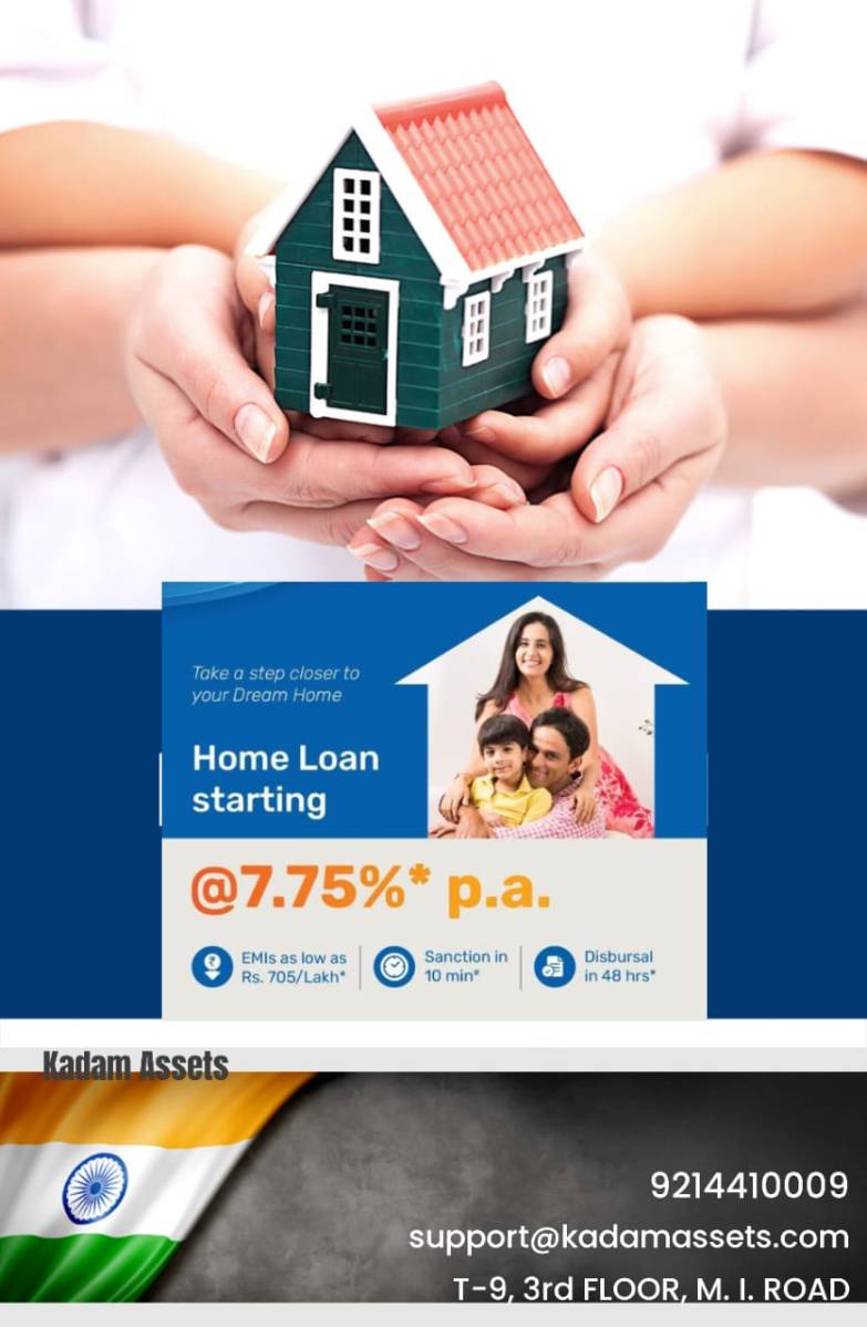 ROI OFFERED 7.75%* ON  BIG TICKET HOME LOANS 