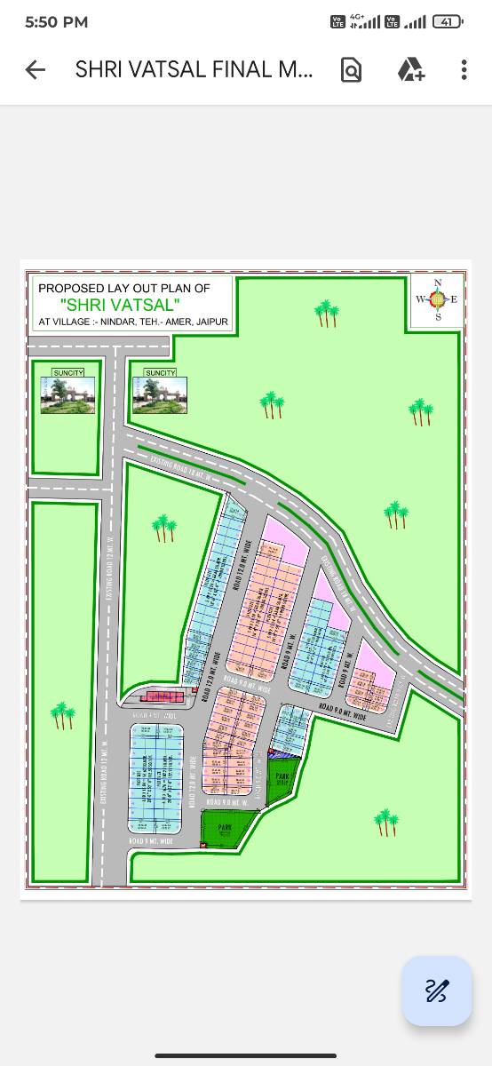 Jda approved plot sikar road Jaipur 