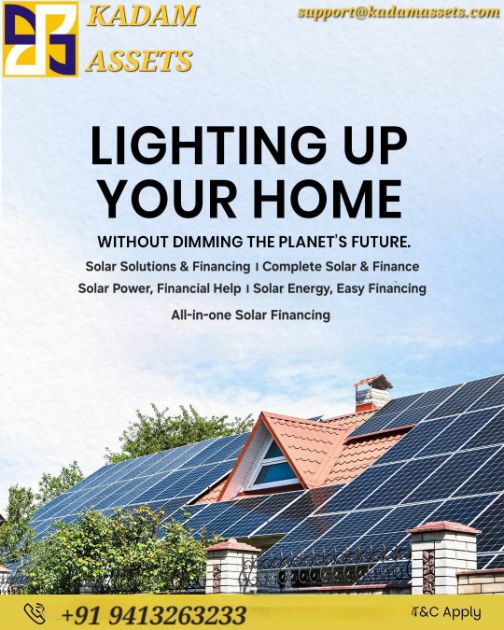 SOLAR = “Power Your Home with Solar – Smart Finance, Brighter Future!”