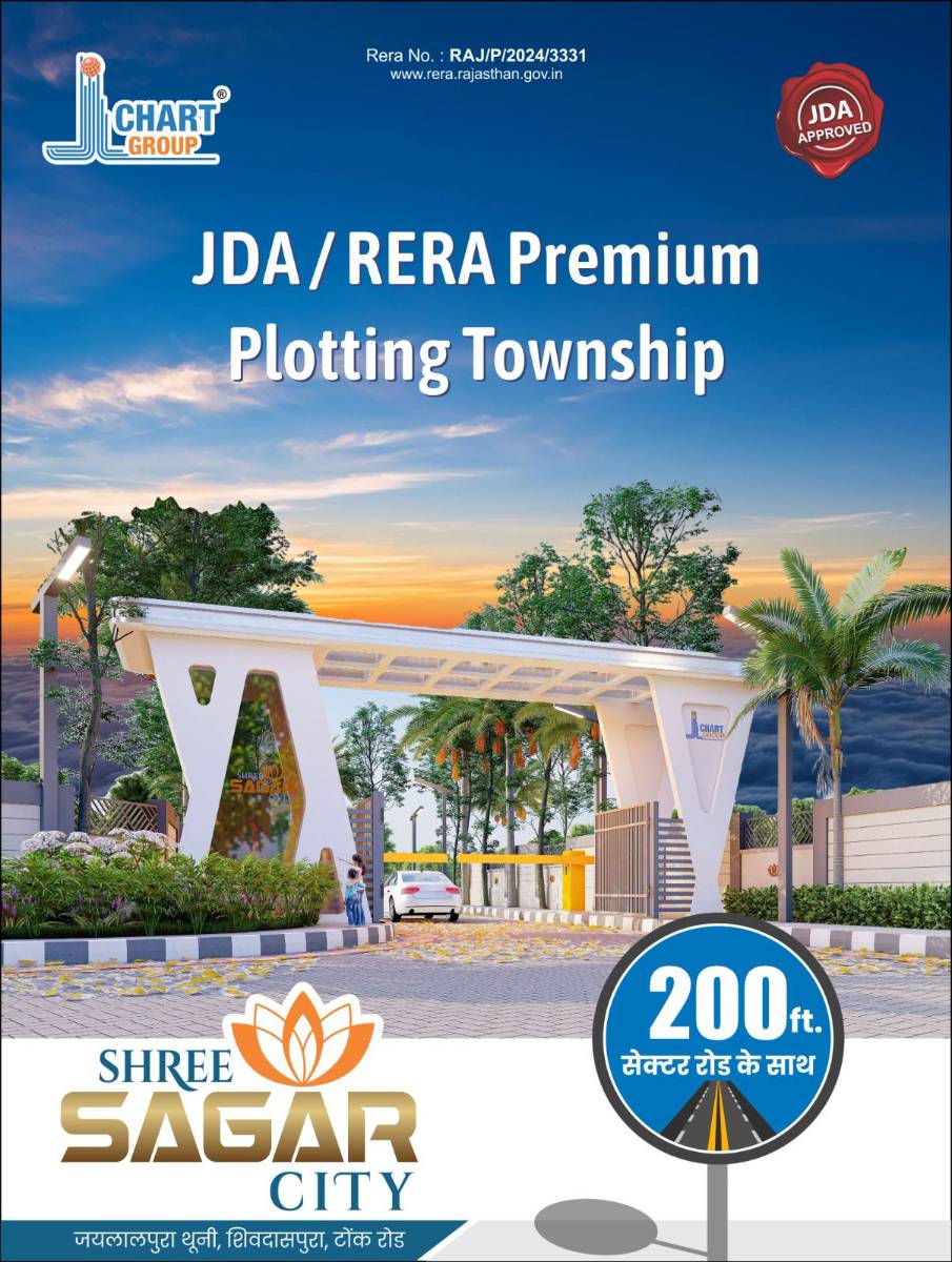Commercial plot on 200ft tonk road 